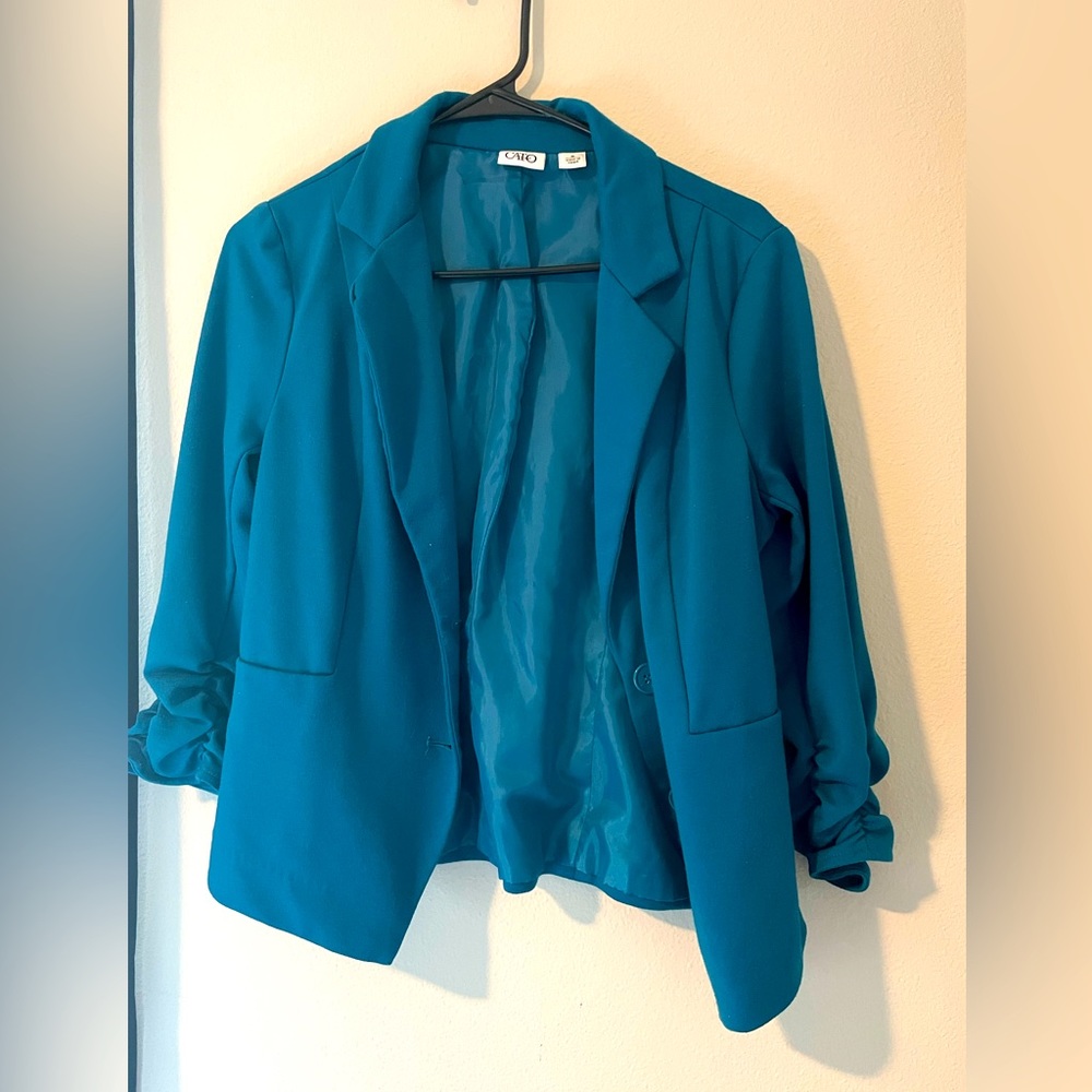 Cato Teal Blazer